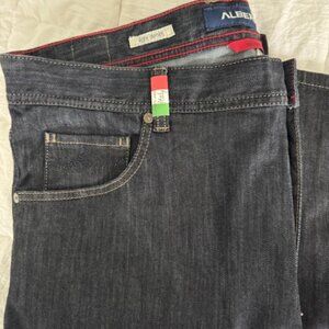 Alberto STONE JERSEY DENIM DARK INDIGO Jeans